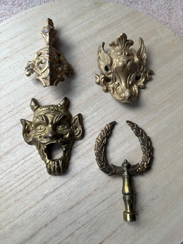 Vintage brass decorative - vintage,