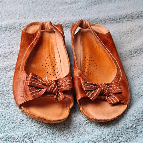 Pavers women brown leather - pavers,