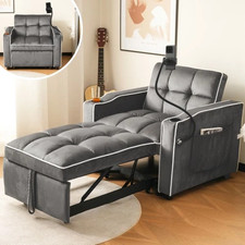 Single Sofa Bed 3-in-1
