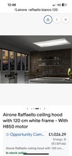 Airone Raffaello ceiling hood