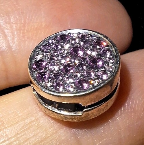 Pandora silver pink sparkle - pandora, &