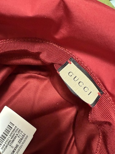 Gucci red quilted bucket hat - gucci,