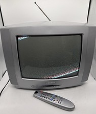 Vintage Bush 14” CRT Television , Retro Gaming Monitor RGB/SCART With Remote VGC