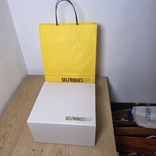 Selfridges Magnetic Empty Gift Box Tissue Paper Gift Bag 23cm-20cm-13cm