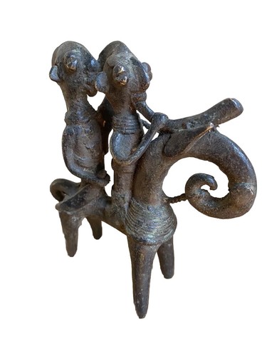 Old tribal sao bronze - old, horse
