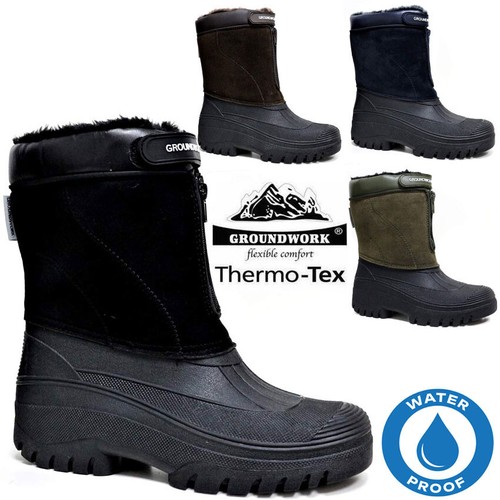 Mens snow boots waterproof - snow,