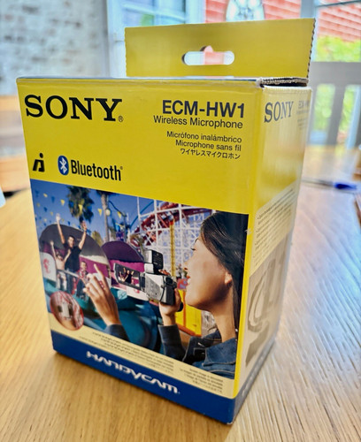 Sony ecm hw1 wireless - sony, ecm-hw1