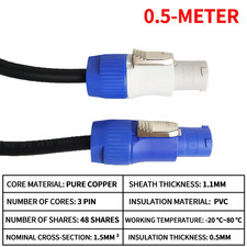 0.5–10M 3X1.5Mm² Single