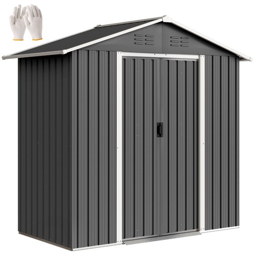 Outsunny 5x3 5ft metal - outsunny, 6.5x3.5ft