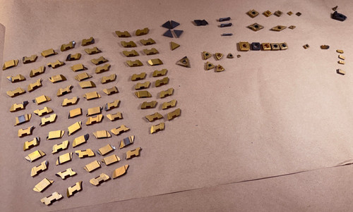 Large lot carbide indexable - lot,