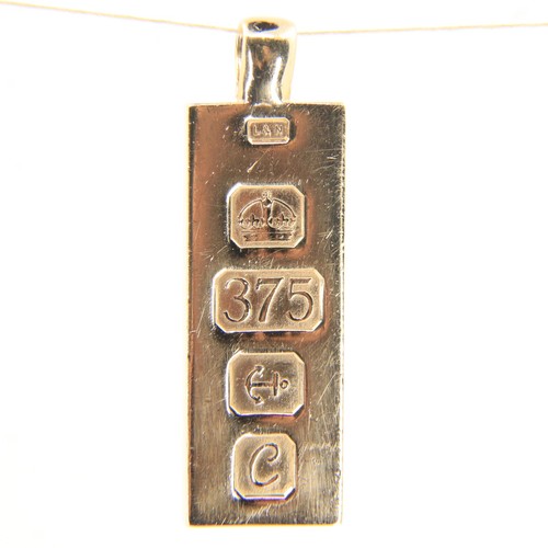 Vintage 9ct hallmarked yellow - vintage,