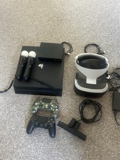 PS4 PRO 1TB BLACK WITH VR /
