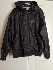 Everlast Men Black windbreaker jacket size Large Autumn