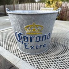 Corona Extra Metal Ice Bucket