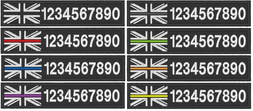 120x25mm union flag - 120x25mm,