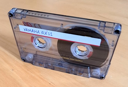 Vintage used cassette tape - vintage,