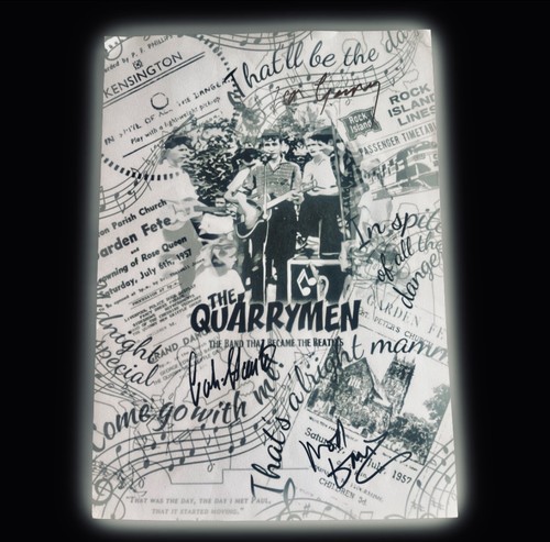 The beatles quarrymen signed - the,