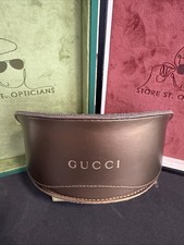Gucci Gold Sunglasses Case