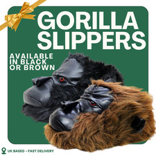 Men's Brown & Black Monster