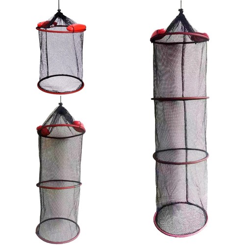 Portable floating fishing net - portable,
