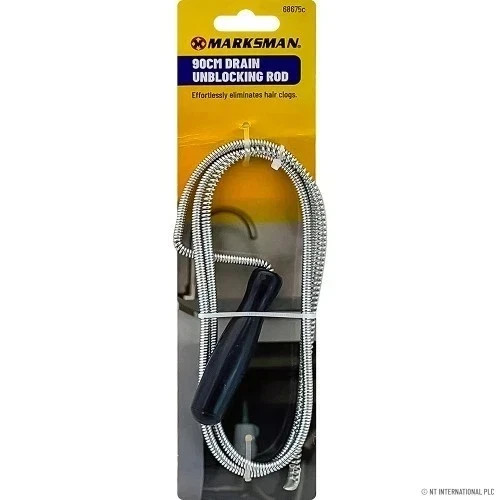 Flexible drain unblocking - drain,