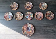 Weimar Porcelain 9x Plates