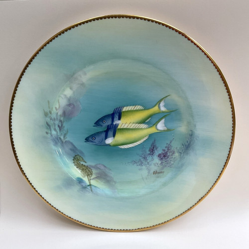 Royal worcester blue head - worcester, 'blue