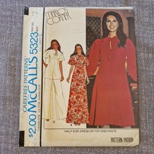 1960s Maxi  Dress Sewing