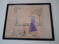 Antique Embroidery Sampler FJ
