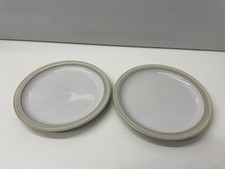 2 Denby LINEN Side Bread