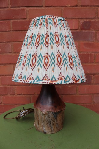 Unique yew wood table lamp - yew,
