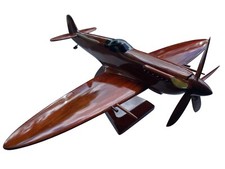 Spitfire Mahogany Wood Desktop
