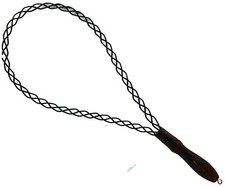 Antique Braided Metal Wire Rug