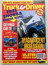 TRUCK & DRIVER APRIL 1998 - 1994 PETERBILT 379 - CARTER TRANSPORT - MERC 18T ATE