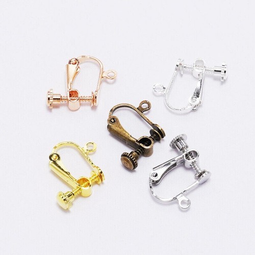 10x clip earring findings - 10x,