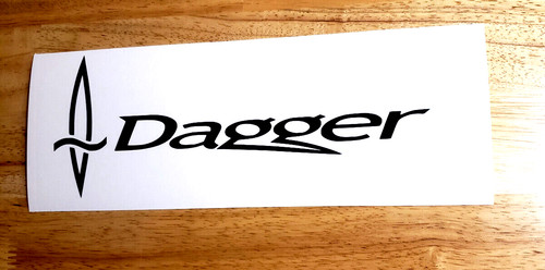 Dagger kayak canoe - dagger, decals
