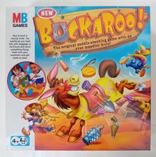 "BUCKAROO!" (2007) SADDLE-STACKING GAME FOR 2-4 BY MB GAMES (FACTORY SEALED)