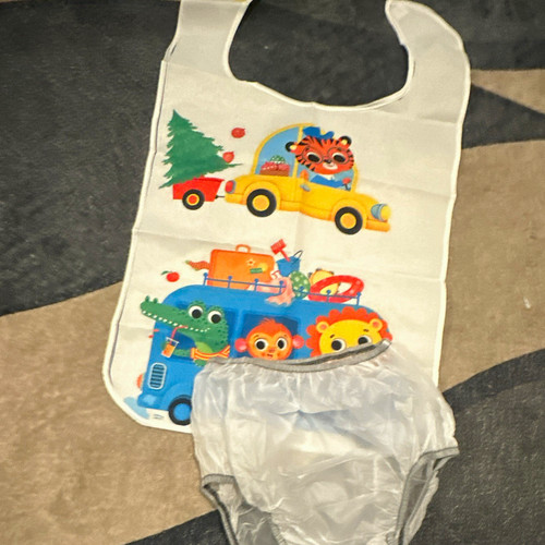 Abdl adult baby - , bib