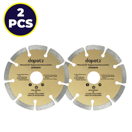 Diamond cutting disc - cutting, 4.5"