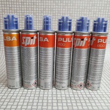 6x Spit Pulsa 800 Gas Fuel Cells for P800E/P800P Mixed EXPIRED Dates from 2021