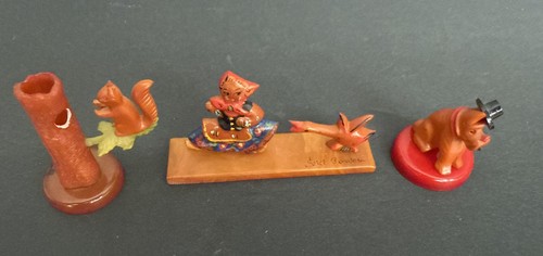 Vintage figural bakelite lot - figural,