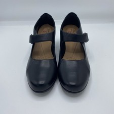 Clarks Unstructured Black Mary