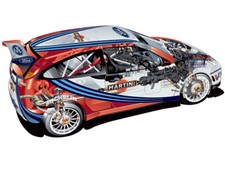 A3 Ford Focus WRC Rally 1999