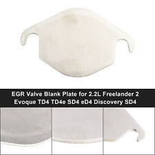 EGR Valve Deleted Plate for