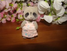 Sylvanian Families Vintage Chestnut Racoon Child Figure Calico Critters