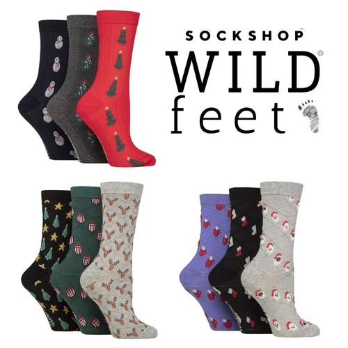Christmas socks women cotton - socks, women's