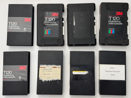 Vhs t120 and generic lot - generic, 8