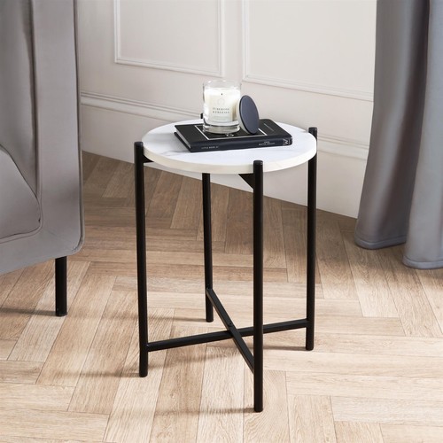 Ohs round side table - round,