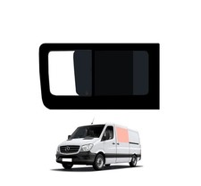 Mercedes Sprinter Side Door Campervan Conversion Window Tinted Opening Glass