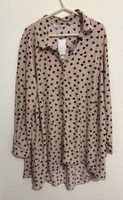 Evans Heart Pattern Blouse in